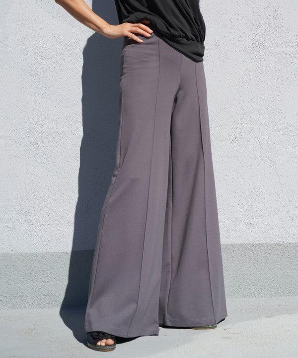 Ponte Wide Leg Pants - Leo’s Look Your Best
