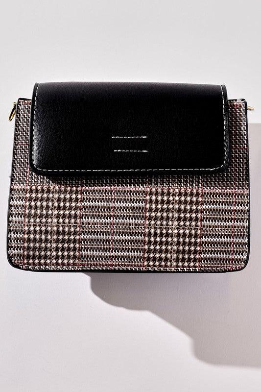 PLAID SHOULDER BAG - Leo’s Look Your Best