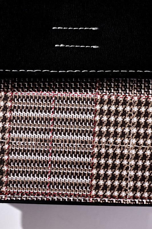 PLAID SHOULDER BAG - Leo’s Look Your Best