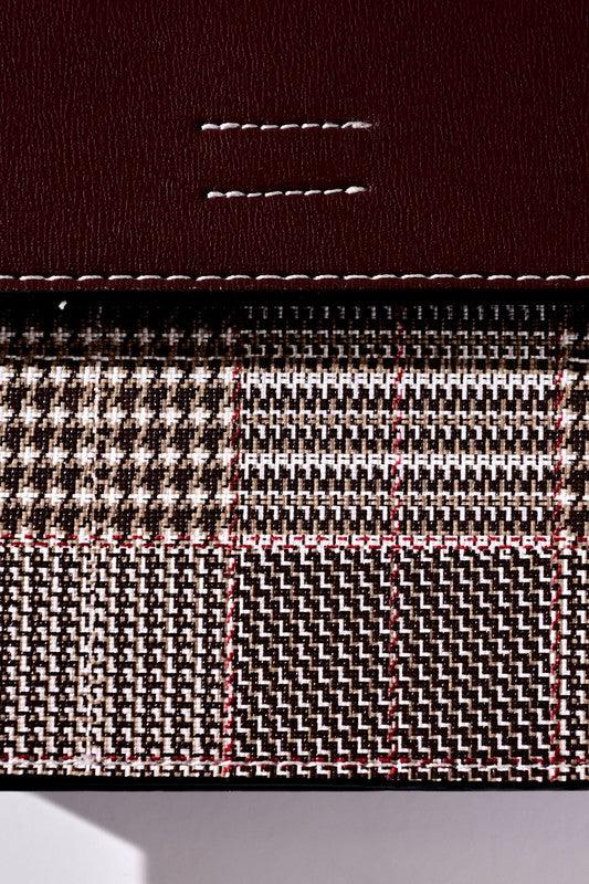 PLAID SHOULDER BAG - Leo’s Look Your Best