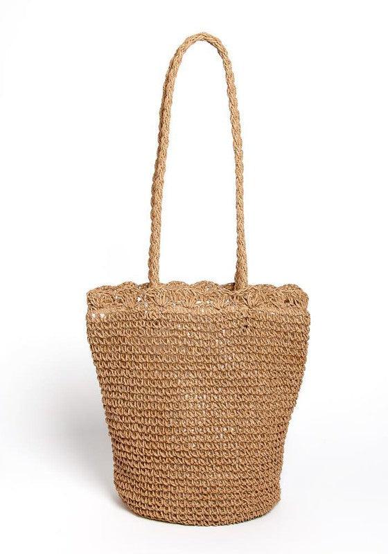 STRAW BEACH BAG - Leo’s Look Your Best