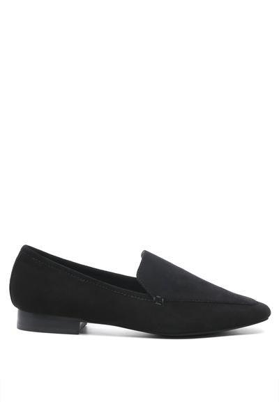 JULIA LEATHER POINTED LOAFERS - Leo’s Look Your Best