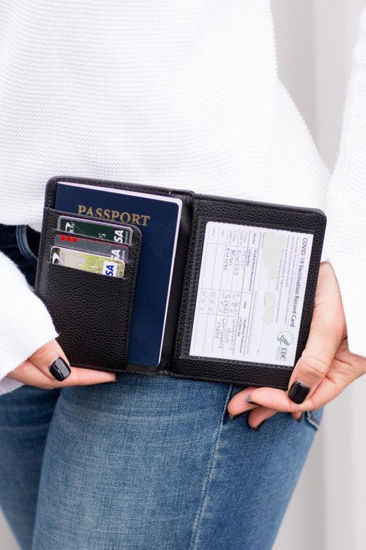Passport and Credit Card Wallet - Leo’s Look Your Best