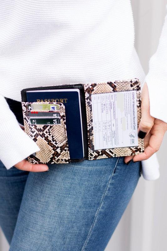 Passport and Credit Card Wallet - Leo’s Look Your Best