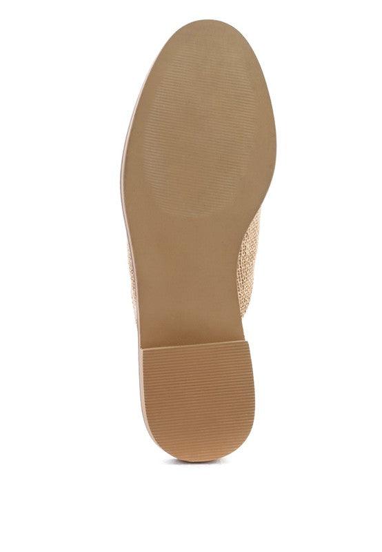 RAG & CO LIA CANVAS MULES - Leo’s Look Your Best