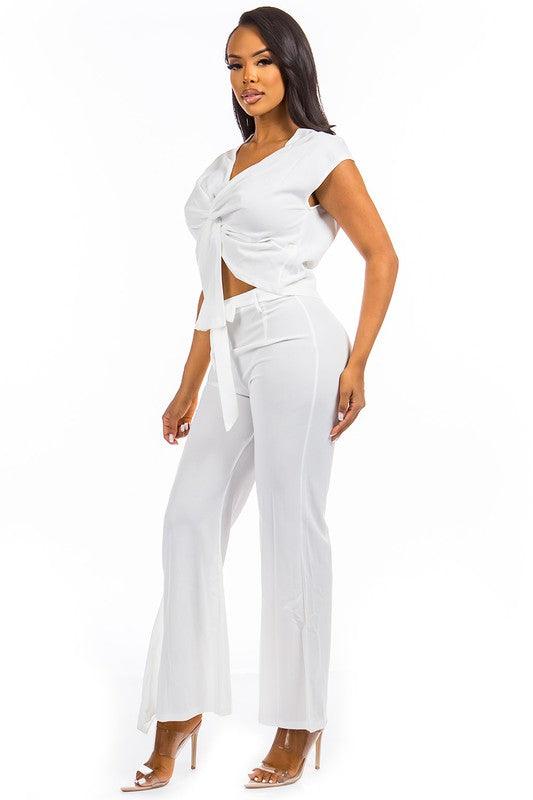 TWO PIECE PANT SET - Leo’s Look Your Best