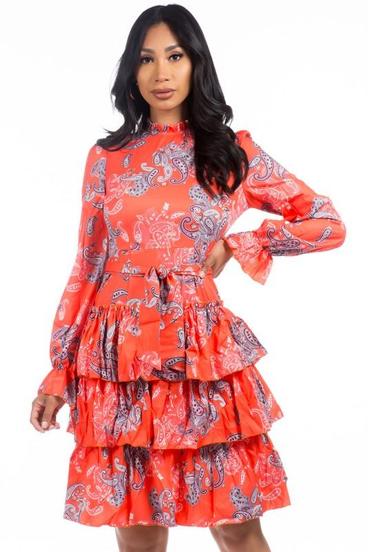 Ruffled Fashion Dress - Leo’s Look Your Best