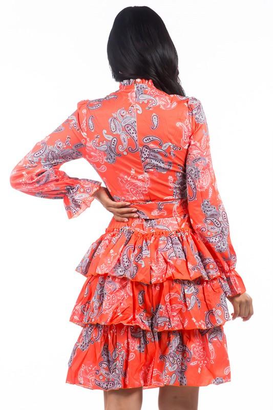 Ruffled Fashion Dress - Leo’s Look Your Best
