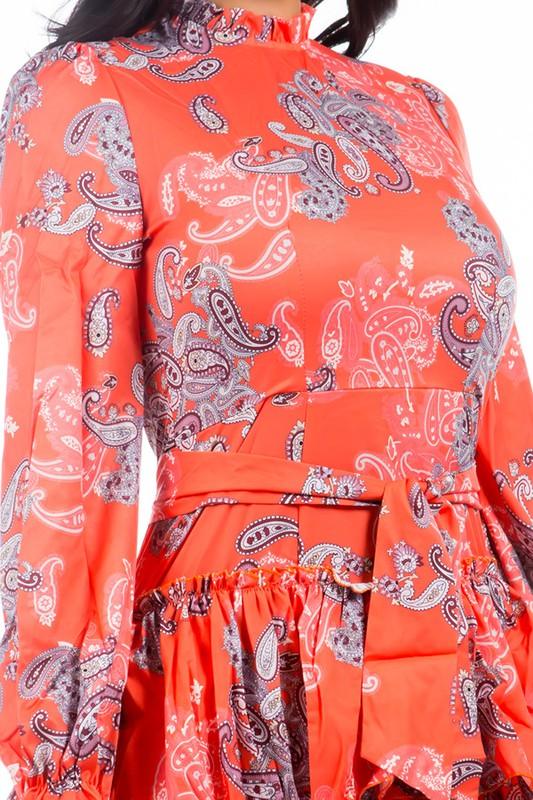 Ruffled Fashion Dress - Leo’s Look Your Best