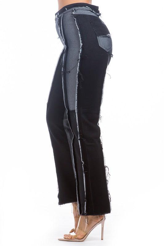 Denim Boyfriend Jeans in Black - Leo’s Look Your Best