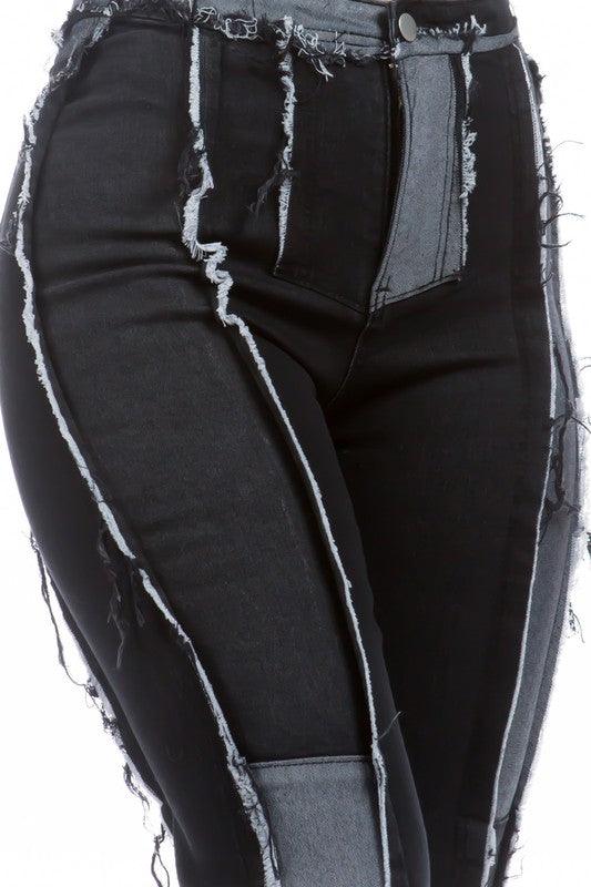 Denim Boyfriend Jeans in Black - Leo’s Look Your Best