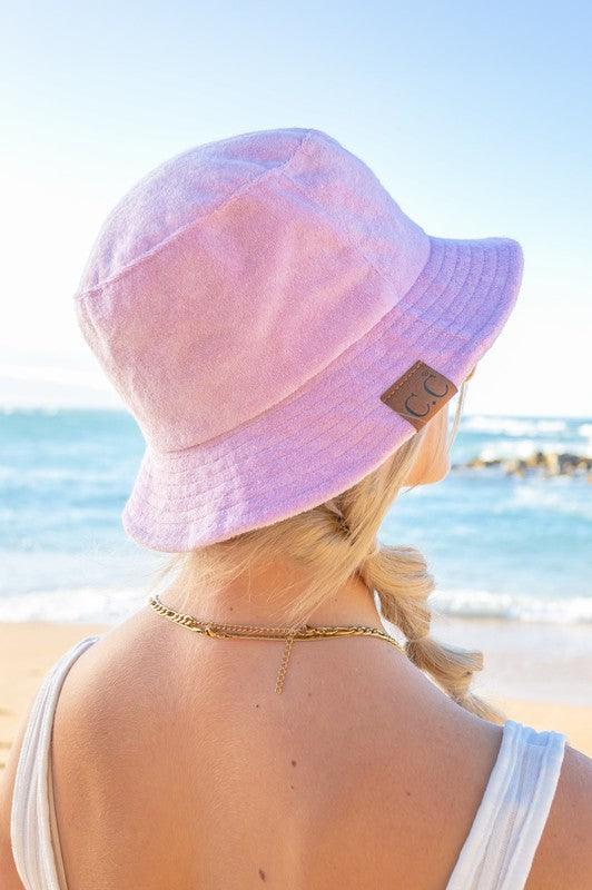 CC Terry Cloth Bucket Hat - Leo’s Look Your Best