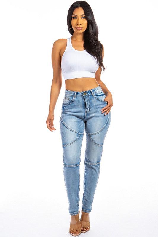 DENIM SKINBY JEAN - Leo’s Look Your Best