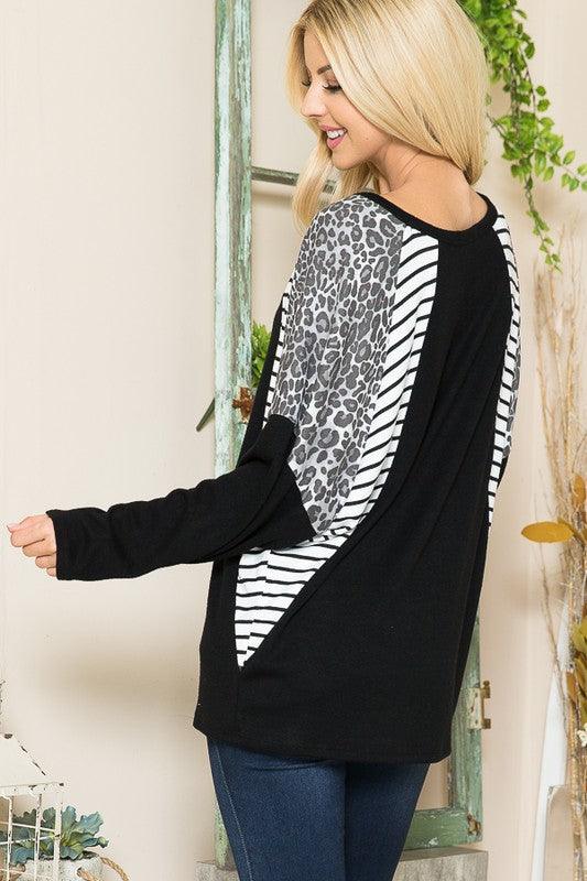 Oversized Dolman Sleeve Pullover - Leo’s Look Your Best