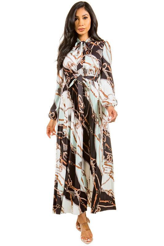 LONG MAXI FASHION DRESS - Leo’s Look Your Best
