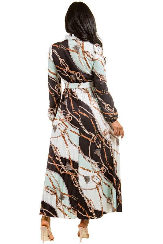 LONG MAXI FASHION DRESS - Leo’s Look Your Best