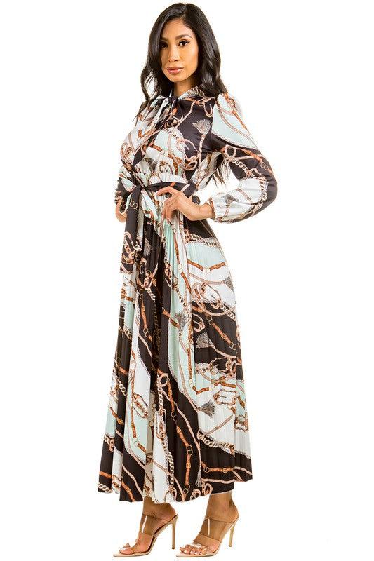 LONG MAXI FASHION DRESS - Leo’s Look Your Best