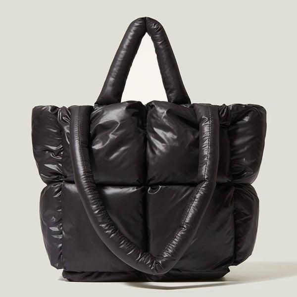 Puffer handbag - Leo’s Look Your Best