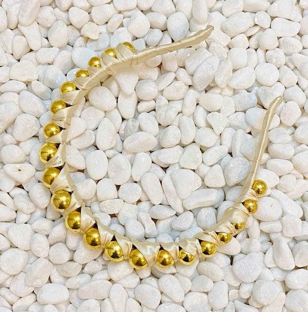 Emily Satin Wrapped Headband - Leo’s Look Your Best