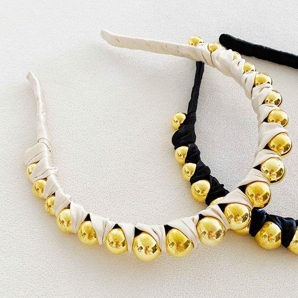 Emily Satin Wrapped Headband - Leo’s Look Your Best