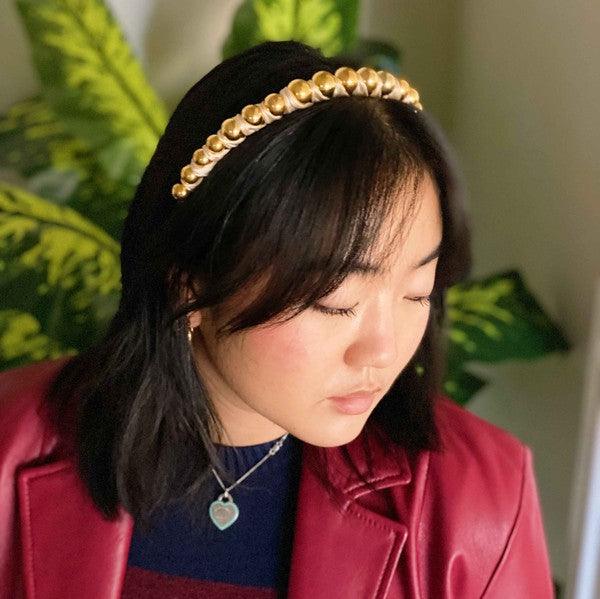 Emily Satin Wrapped Headband - Leo’s Look Your Best