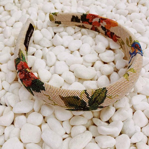 Vintage Garden Floral Headband - Leo’s Look Your Best