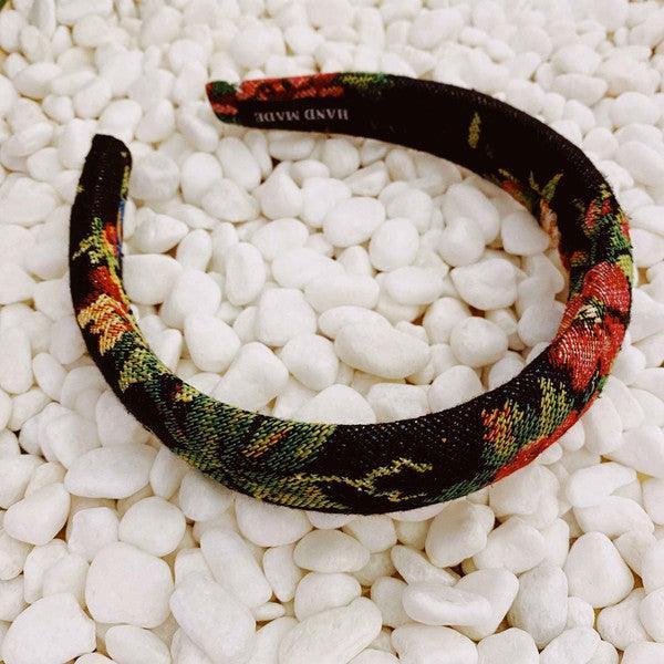 Vintage Garden Floral Headband - Leo’s Look Your Best