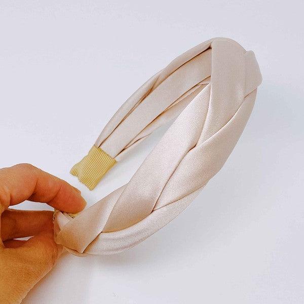 Satin Silk Braid Headband - Leo’s Look Your Best