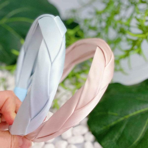Satin Silk Braid Headband - Leo’s Look Your Best
