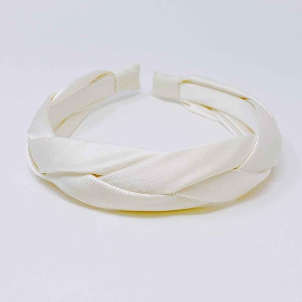 Satin Silk Braid Headband - Leo’s Look Your Best