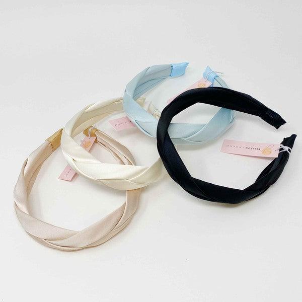 Satin Silk Braid Headband - Leo’s Look Your Best