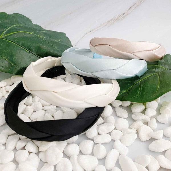 Satin Silk Braid Headband - Leo’s Look Your Best