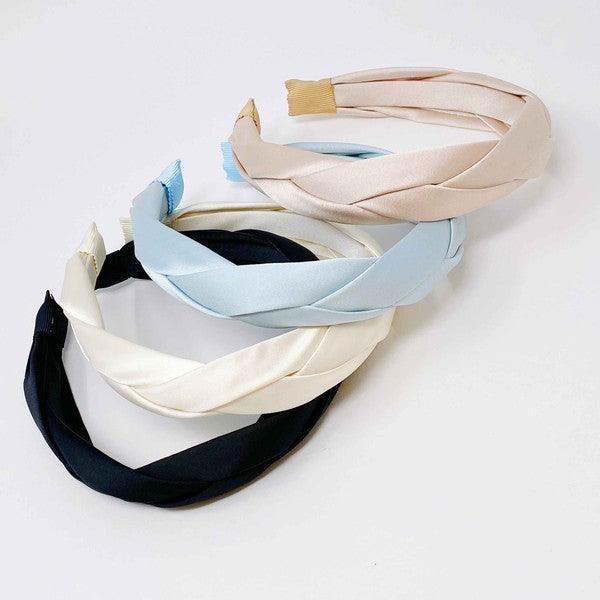 Satin Silk Braid Headband - Leo’s Look Your Best