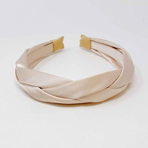 Satin Silk Braid Headband - Leo’s Look Your Best