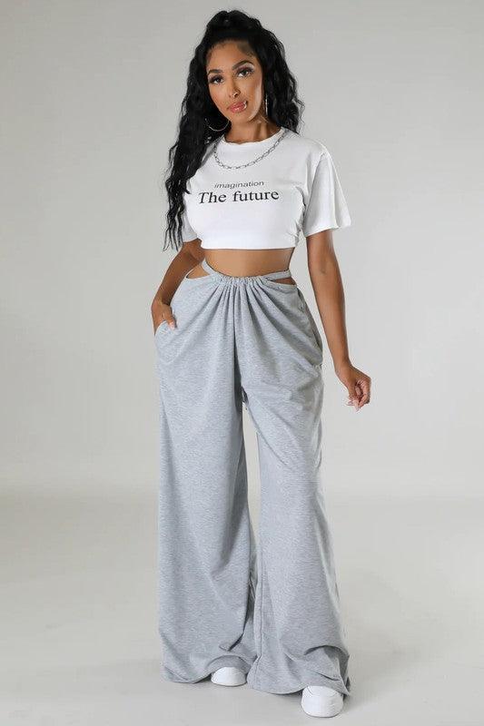 Womens Fashion Sweatpants - Leo’s Look Your Best