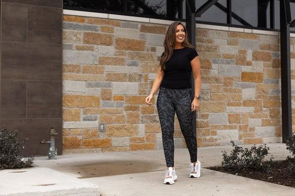 Army Camo Leggings - Leo’s Look Your Best