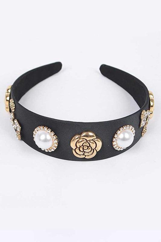 Crystal Rose Number 5 Iconic Headband - Leo’s Look Your Best