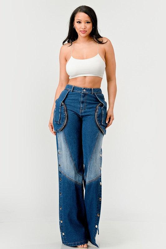 Indigo Trailblazer Denim Pants - Leo’s Look Your Best