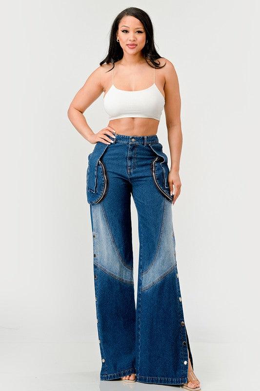 Indigo Trailblazer Denim Pants - Leo’s Look Your Best
