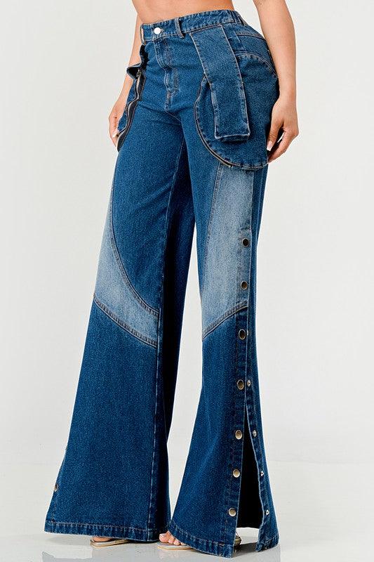 Indigo Trailblazer Denim Pants - Leo’s Look Your Best