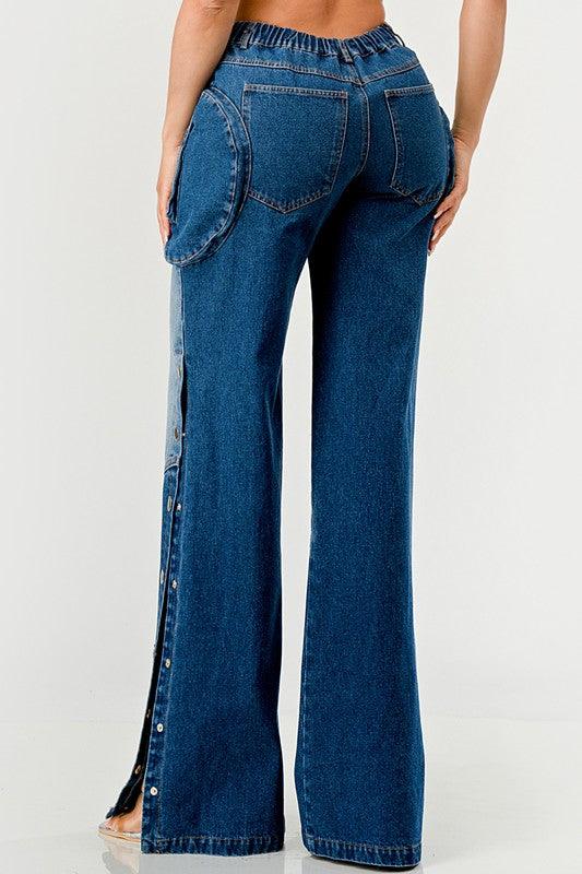 Indigo Trailblazer Denim Pants - Leo’s Look Your Best