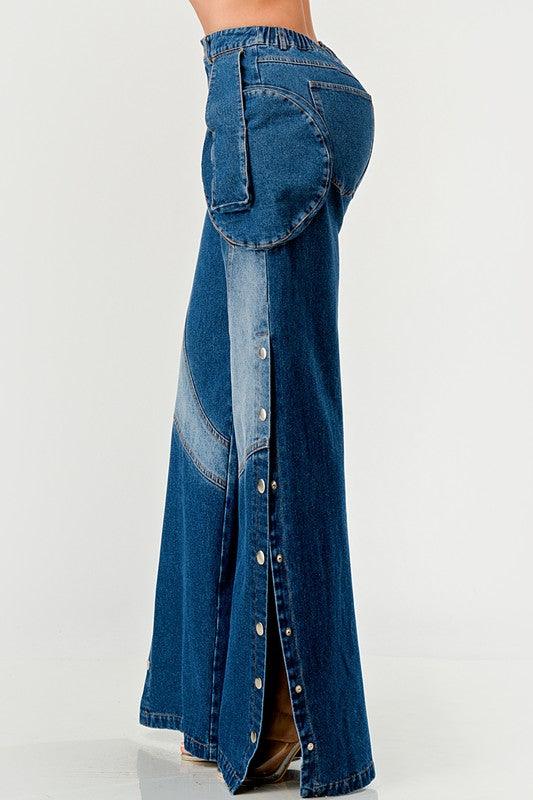 Indigo Trailblazer Denim Pants - Leo’s Look Your Best