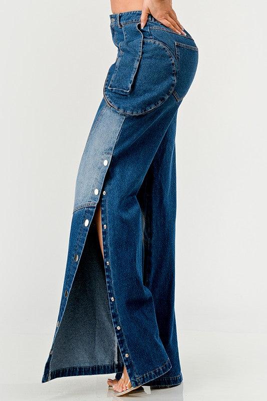 Indigo Trailblazer Denim Pants - Leo’s Look Your Best