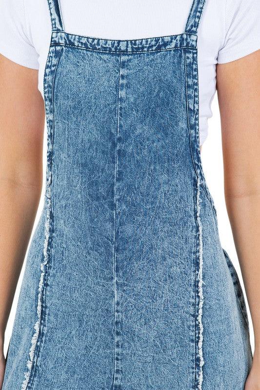 WOMEN FASHION DENIM JUMPSUIT - Leo’s Look Your Best