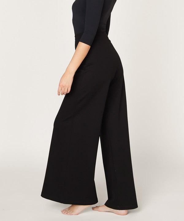 Ponte Wide Leg Pants - Leo’s Look Your Best