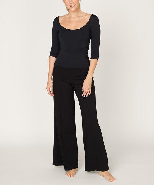 Ponte Wide Leg Pants - Leo’s Look Your Best