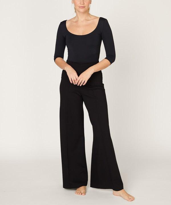 Ponte Wide Leg Pants - Leo’s Look Your Best