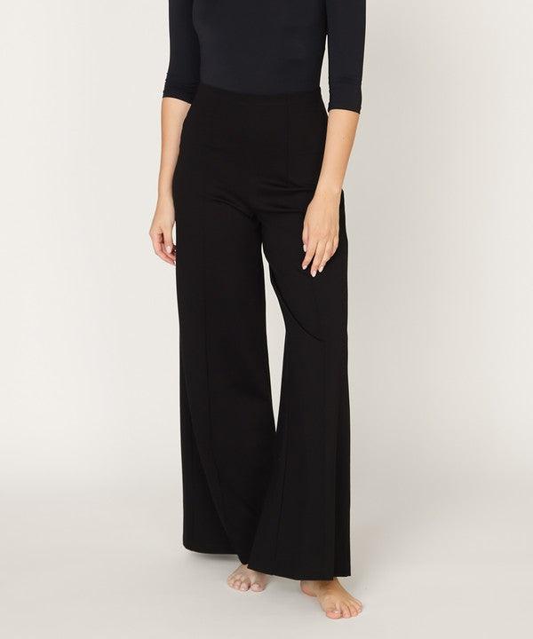 Ponte Wide Leg Pants - Leo’s Look Your Best