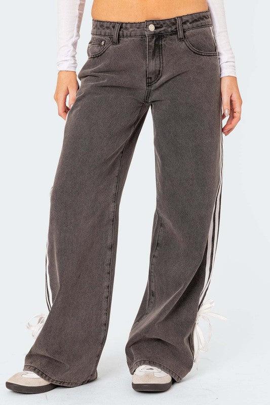 Casual Style Black Denim Jeans - Leo’s Look Your Best
