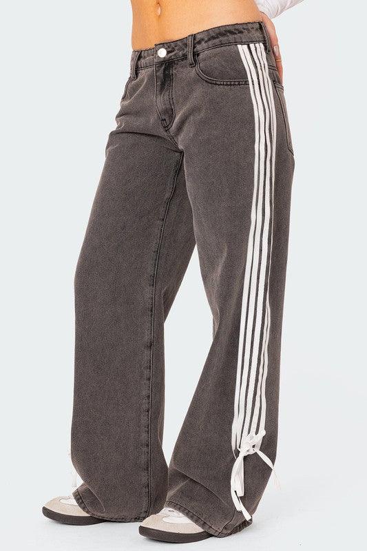 Casual Style Black Denim Jeans - Leo’s Look Your Best